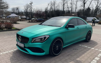 Coupet Mercedes-Benz  CLA 250 4Matic 7G-DCT Sport 2017 Green