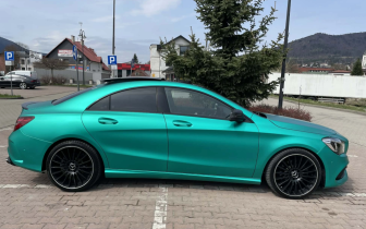 Coupet Mercedes-Benz  CLA 250 4Matic 7G-DCT Sport 2017 Green