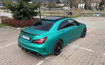 Coupet Mercedes-Benz  CLA 250 4Matic 7G-DCT Sport 2017 Green