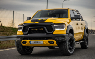 SUVs RAM 1500 Crew Cab Shortbed Rebel 2023 Żółty