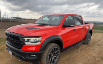 SUVs RAM  1500 5.7 Crew Cab Bighorn 2021 Pomarańczowy