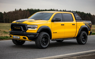 SUVs RAM 1500 Crew Cab Shortbed Rebel 2023 Żółty