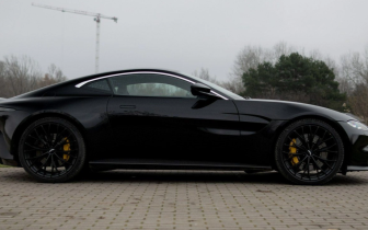 coupe Aston  Martin Vantage 2020 Black