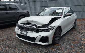 sedan BMW 3 Series M340I 2020 Biały