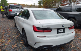 sedan BMW 3 Series M340I 2020 Biały