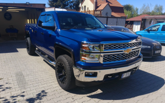 suv Chevrolet  Silverado 2014 Blue