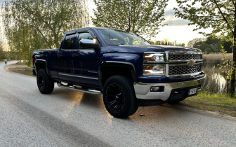 suv Chevrolet  Silverado 2014 Blue