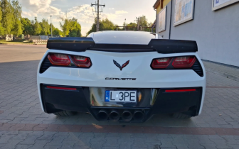coupe Chevrolet  Corvette Stingray  2013 White