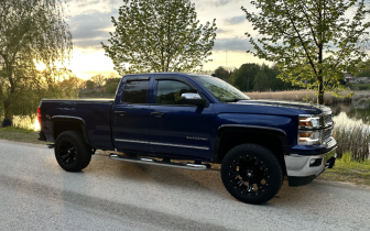 suv Chevrolet  Silverado 2014 Blue
