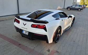 coupe Chevrolet  Corvette Stingray  2013 White