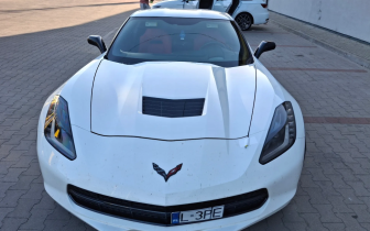 coupe Chevrolet  Corvette Stingray  2013 White