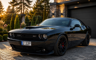 coupe Dodge  Challenger 2016 Czarny