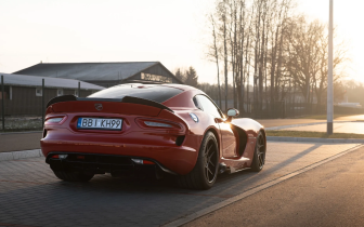 coupe Dodge  Viper 2014 Red