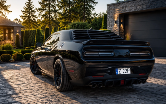 coupe Dodge  Challenger 2016 Czarny