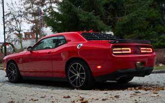 coupe Dodge  Challenger 2015 Red