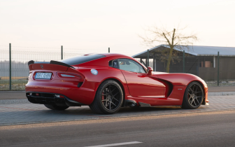 coupe Dodge  Viper 2014 Red