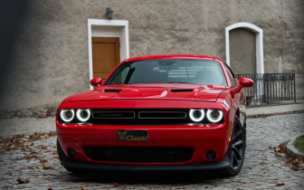 coupe Dodge  Challenger 2015 Red