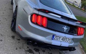 coupe Ford  Mustang 2016 Silver
