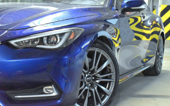 coupe Infiniti  Q60 2017 Blue