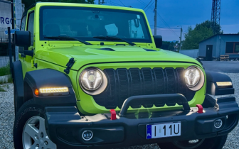 suv Jeep  Wrangler 2016 Zielony