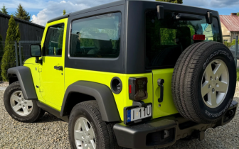 suv Jeep  Wrangler 2016 Zielony