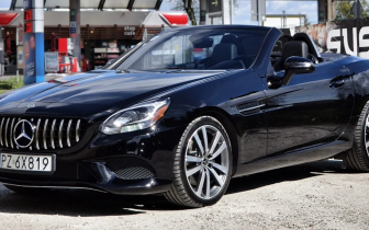 roadster Mercedes-Benz  SLC 300 9G-TRONIC 2019 Czarny