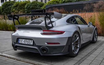 coupe Porsche  911 2019 Silver