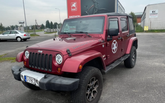 SUVs Jeep  Wrangler 3.6 Unlim Sahara 2012 Czerwony