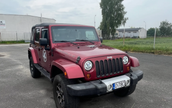 SUVs Jeep  Wrangler 3.6 Unlim Sahara 2012 Czerwony