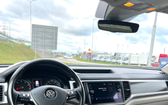 SUVs Volkswagen Atlas 2018 Czerwony