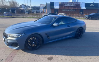 Coupet BMW  Seria 8 2019 Granatowy