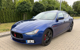 Sedans Maserati  Ghibli S Q4 Granlusso 2016 Blue