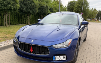 Sedans Maserati  Ghibli S Q4 Granlusso 2016 Blue