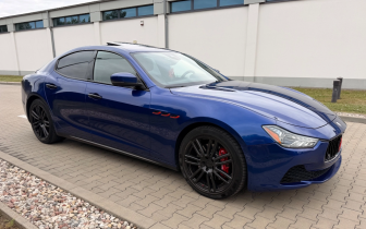 Sedans Maserati  Ghibli S Q4 Granlusso 2016 Blue