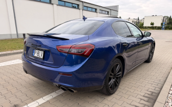Sedans Maserati  Ghibli S Q4 Granlusso 2016 Blue