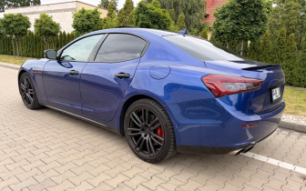 Sedans Maserati  Ghibli S Q4 Granlusso 2016 Blue
