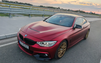 Coupet BMW  Seria 4 428i  2016 Czerwony