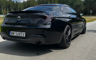 Sedans BMW  Seria 6 640i xDrive 2015 Czarny