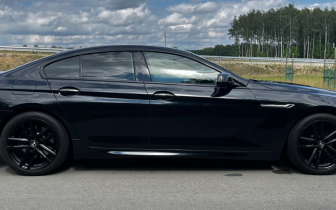 Sedans BMW  Seria 6 640i xDrive 2015 Czarny