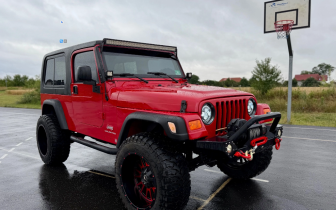 SUVs Jeep  Wrangler 2005 Czerwony
