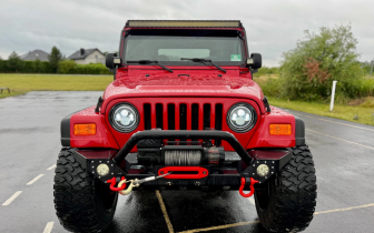 SUVs Jeep  Wrangler 2005 Czerwony