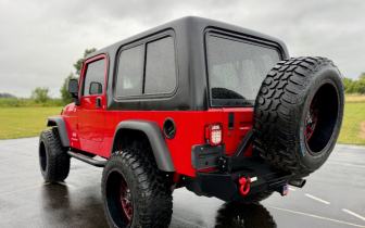 SUVs Jeep  Wrangler 2005 Czerwony