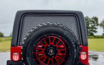 SUVs Jeep  Wrangler 2005 Czerwony