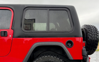 SUVs Jeep  Wrangler 2005 Czerwony
