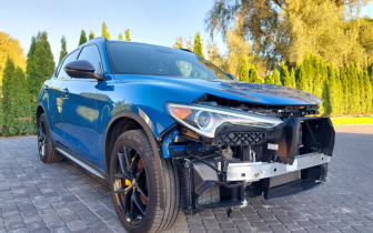 SUVs Alfa Romeo  Stelvio 2019 Granatowy