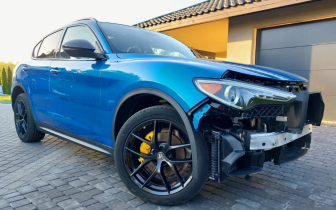 SUVs Alfa Romeo  Stelvio 2019 Granatowy