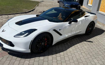 Coupet Chevrolet Corvette  2016 Biały