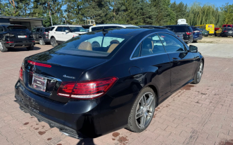 Coupet Mercedes-Benz  Klasa E 2014 Czarny