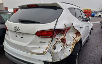 SUVs HYUNDAI  SANTA FE S 2018 Srebrny