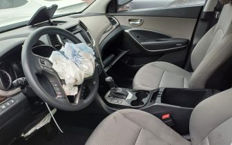 SUVs HYUNDAI  SANTA FE S 2018 Srebrny